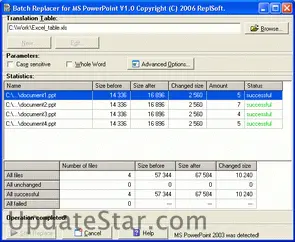 Batch Replacer for MS PowerPoint 2.5