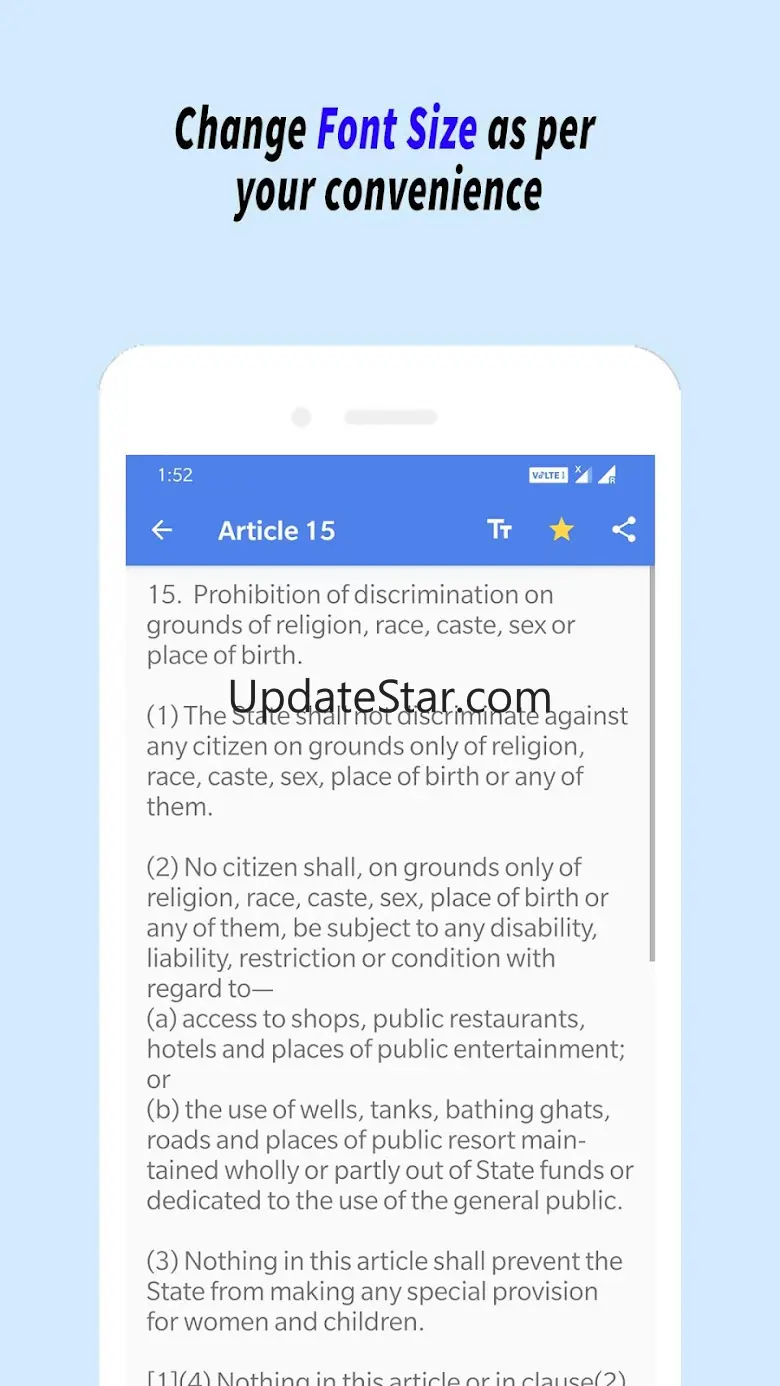 Constitution India bare act 5.0.1