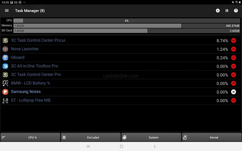 3C Task Manager 3.8.8
