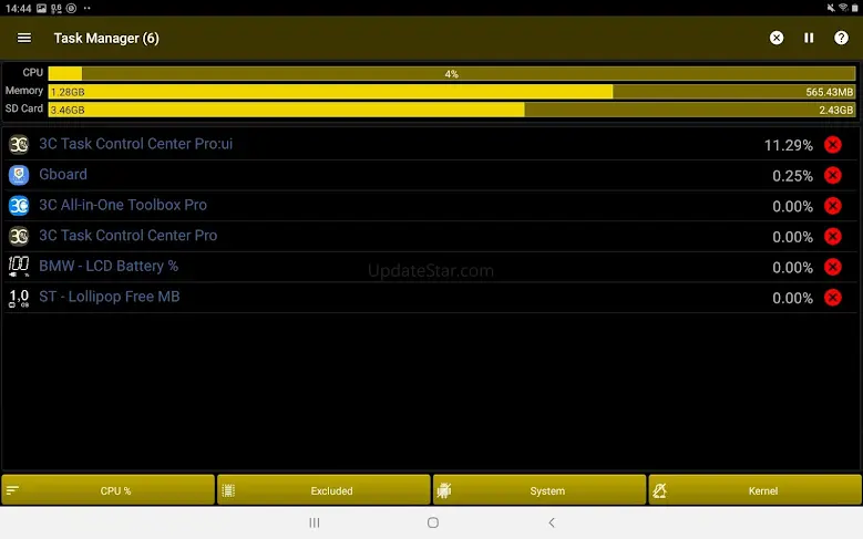 3C Task Manager 3.8.8