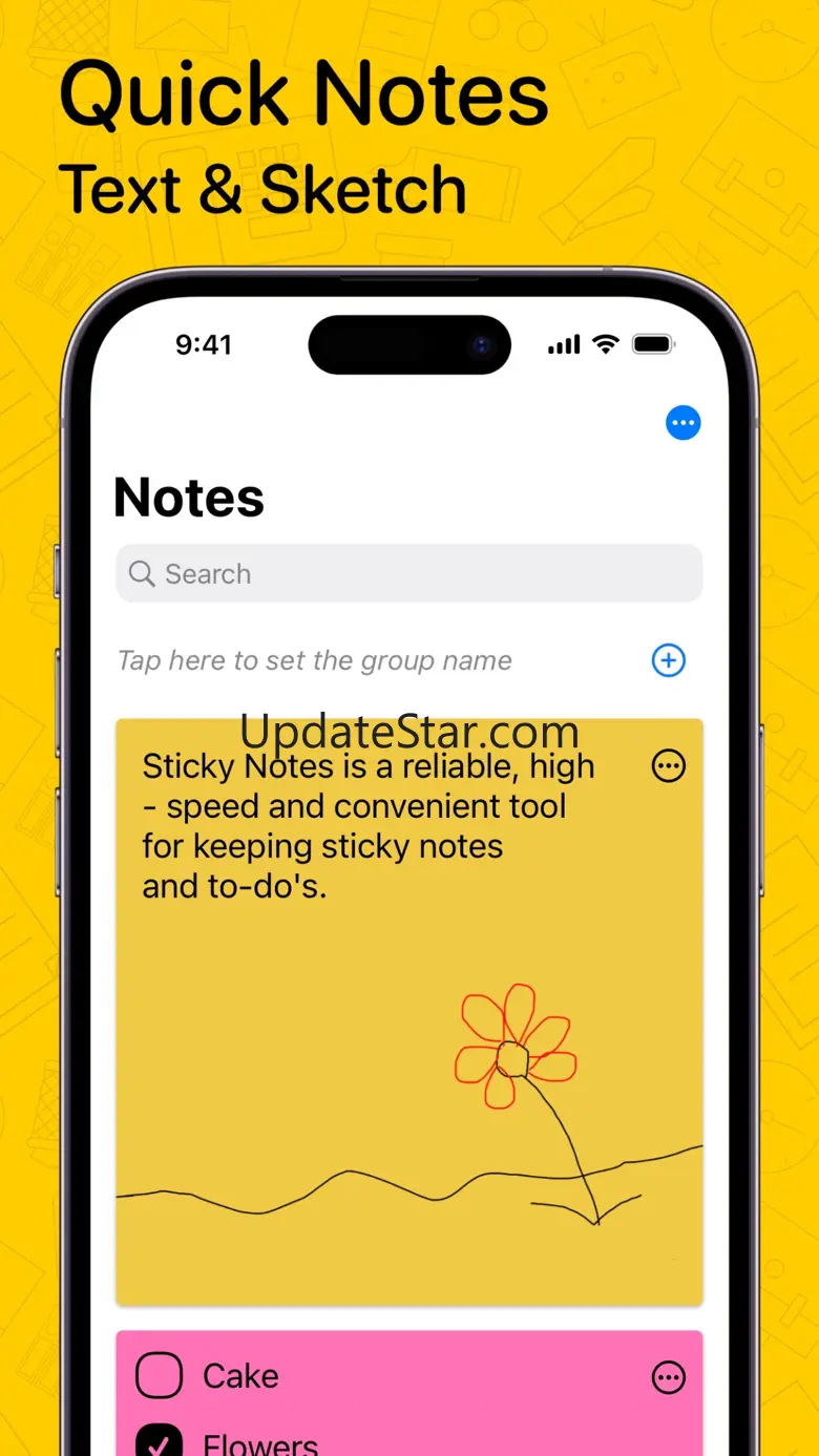 Sticky Note Widget. Stickies 3.2.4