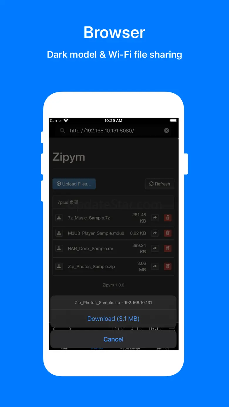 Zipym Lite 2.0.4