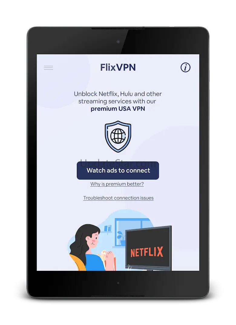 FlixVPN - Unblock Netflix VPN 1.5.8