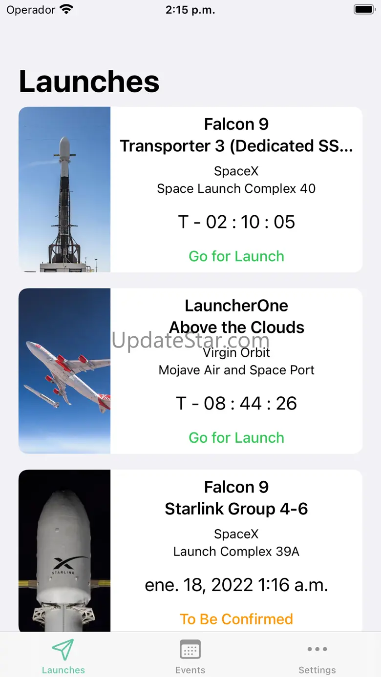 Rocket Launch Calendar 2.2