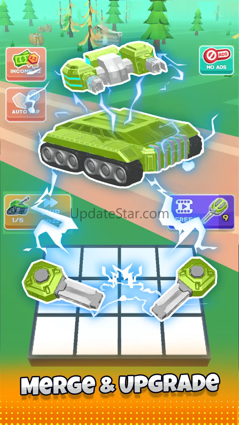 Idle Merge: Tank Battle 1.0.9