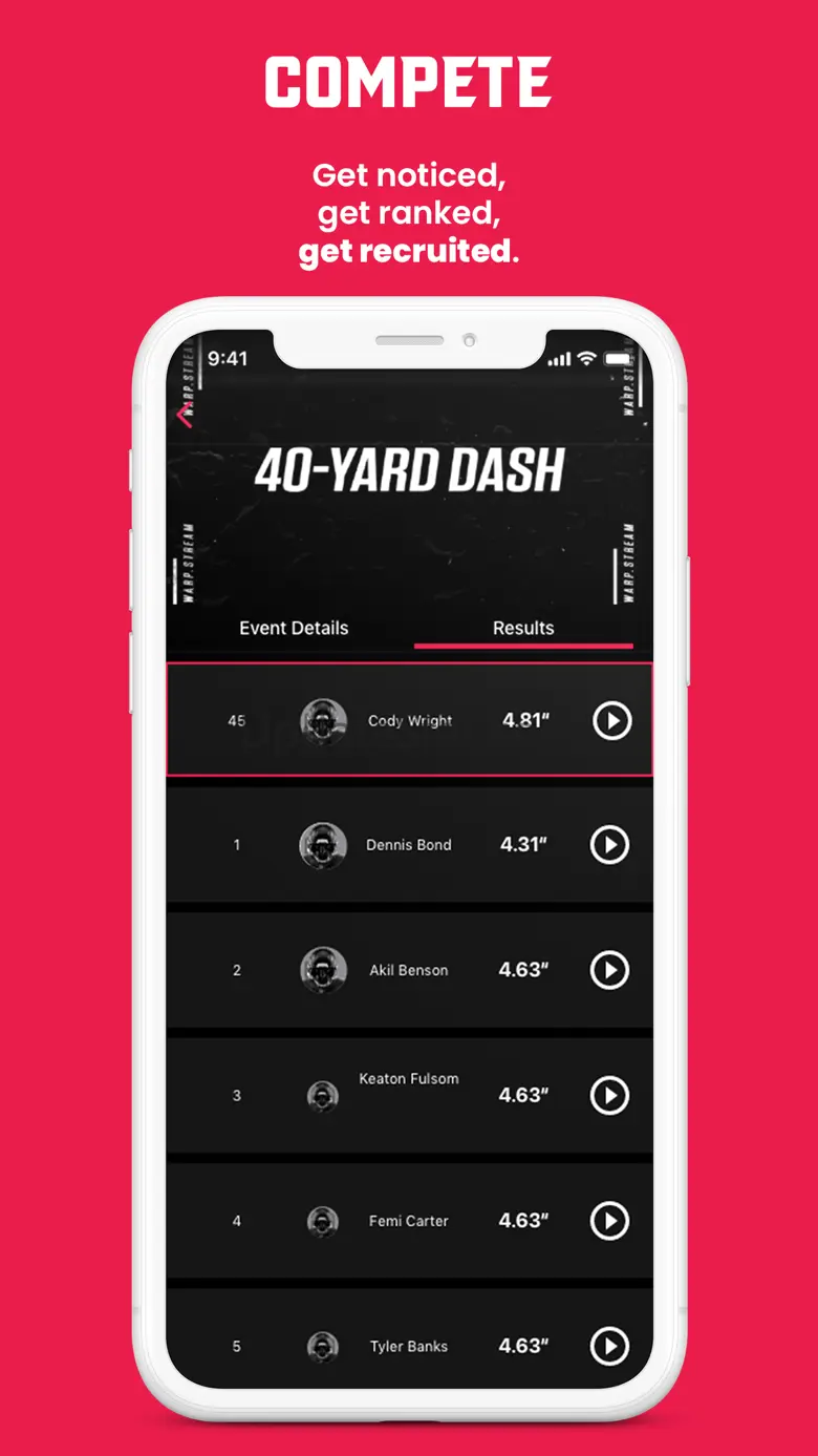Warpstream - Sports Highlights 1.5.0