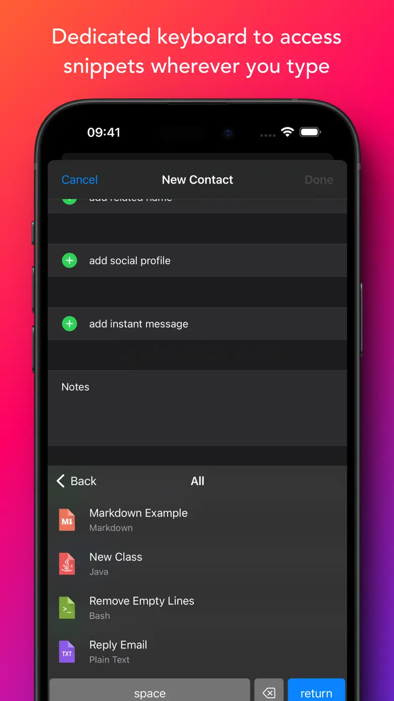 Snippety - Snippets Manager 5.3.30