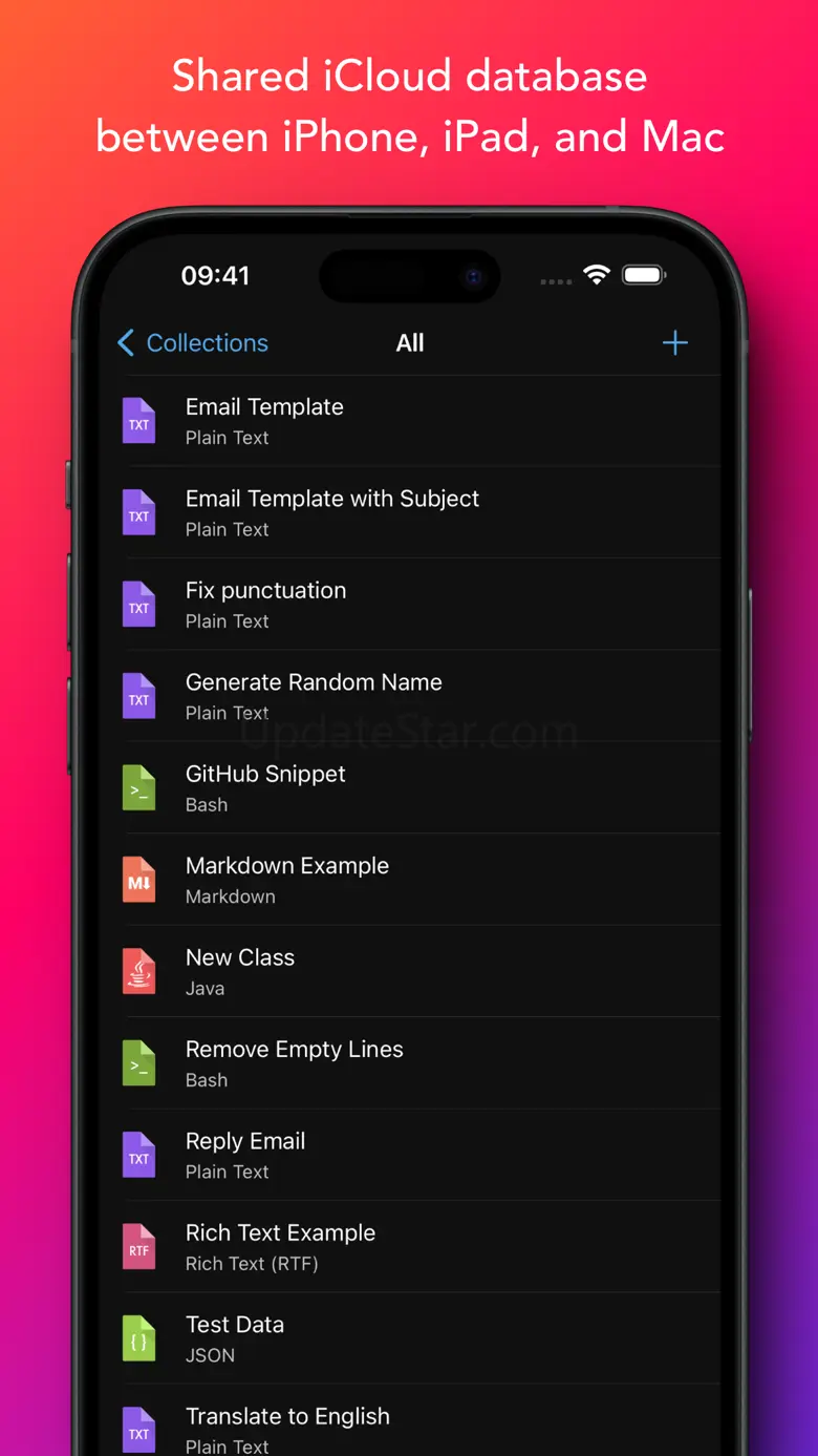 Snippety - Snippets Manager 5.3.30