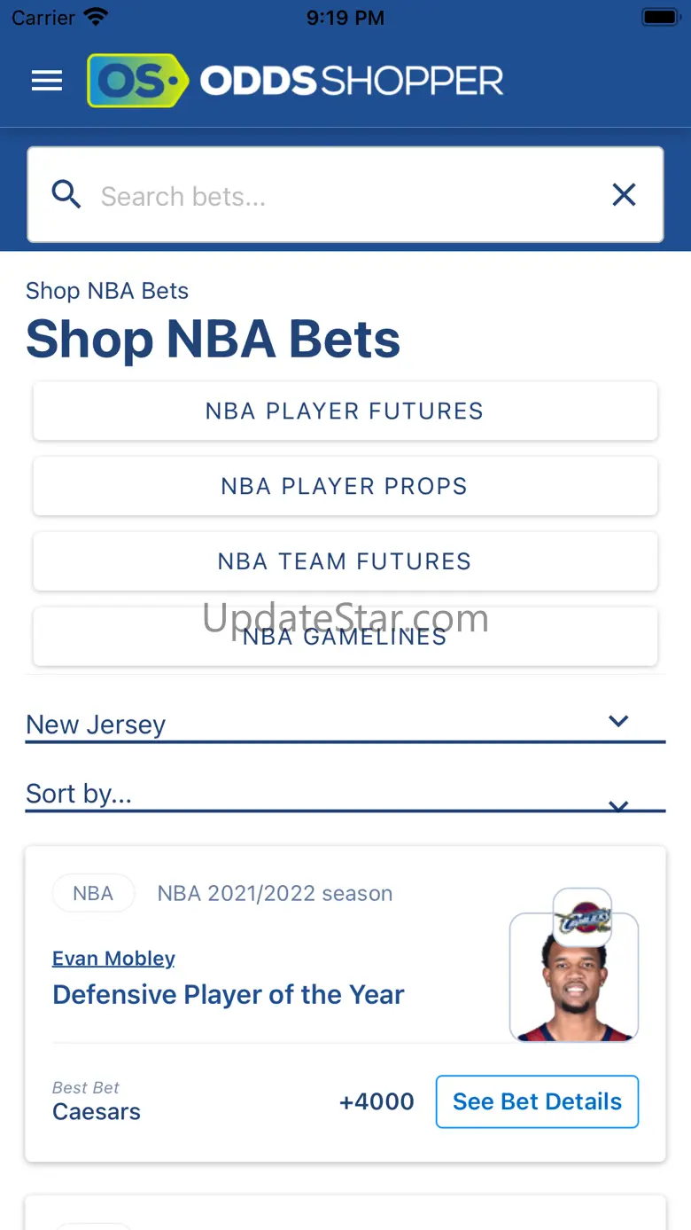 OddsShopper: Bet Picks & Tools 3.1