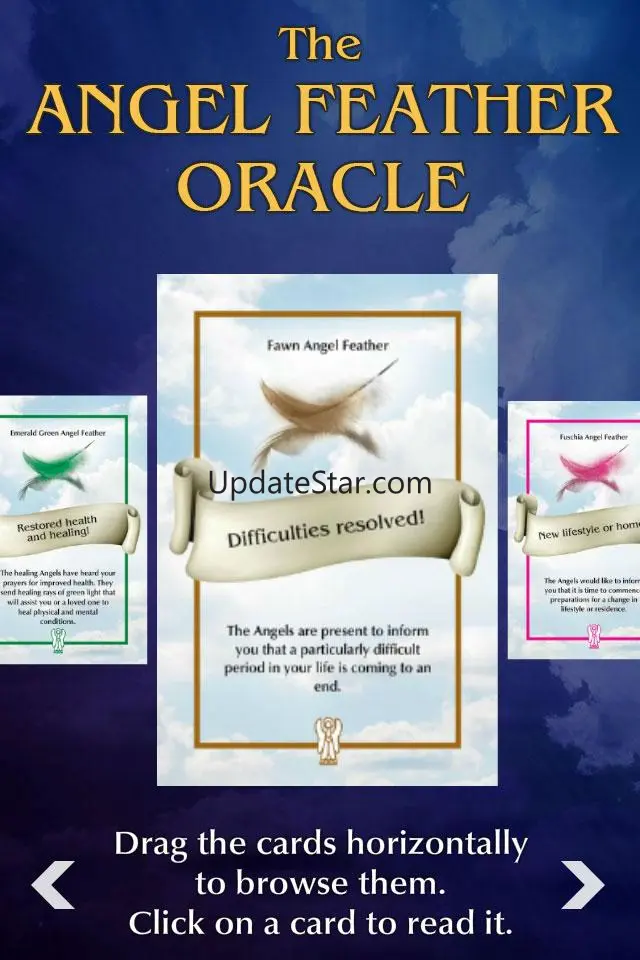 Angel Feather Oracle Cards 2.7
