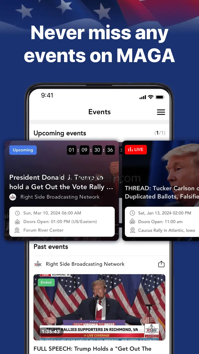 MAGA 2024 - Trump Tracker App 1.5.0