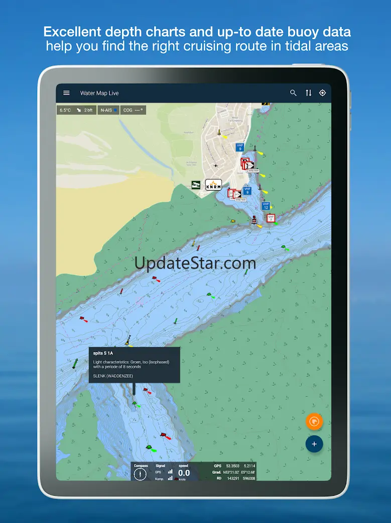 Water Map Live - Routes, AIS 10.7.2