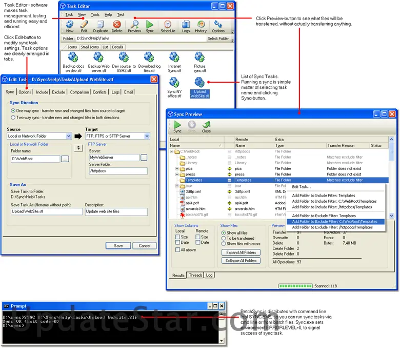 BatchSync Secure FTPS/SFTP 12.0.24