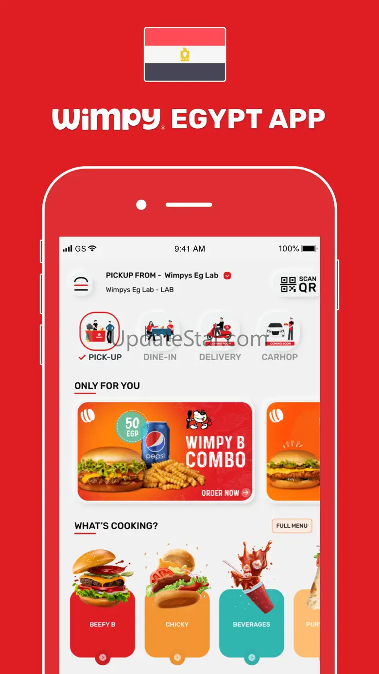 Wimpy Egypt: Order Food Online 3.1.5