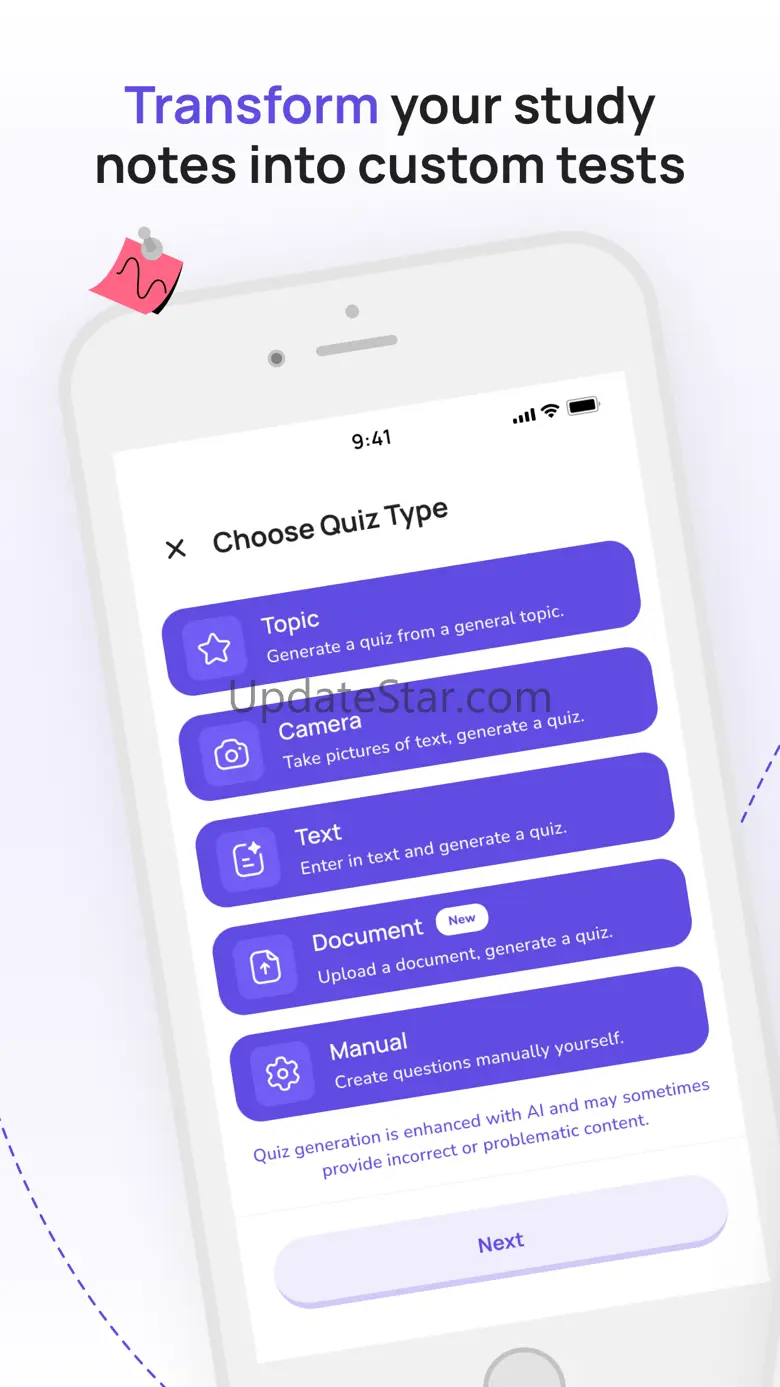 Quizgecko: Study with AI 3.4