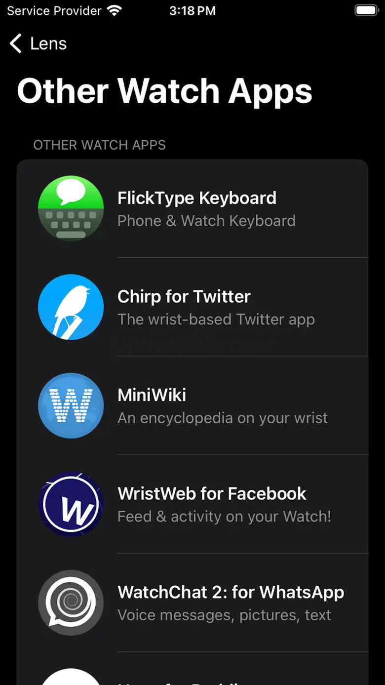 Lens for Watch 2.2.1