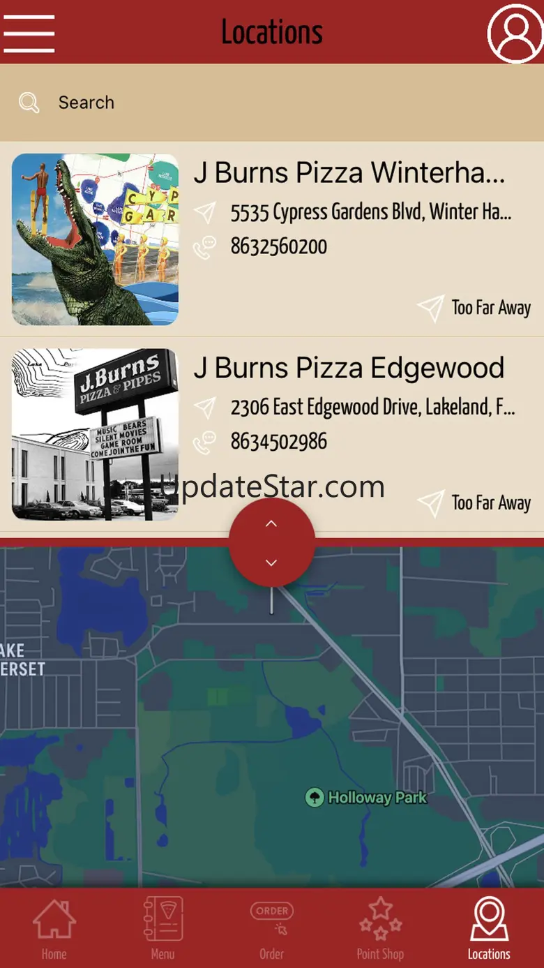 J Burns' Pizza 1.0.1