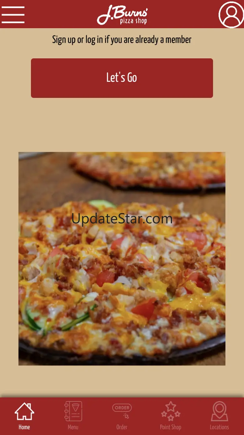 J Burns' Pizza 1.0.1