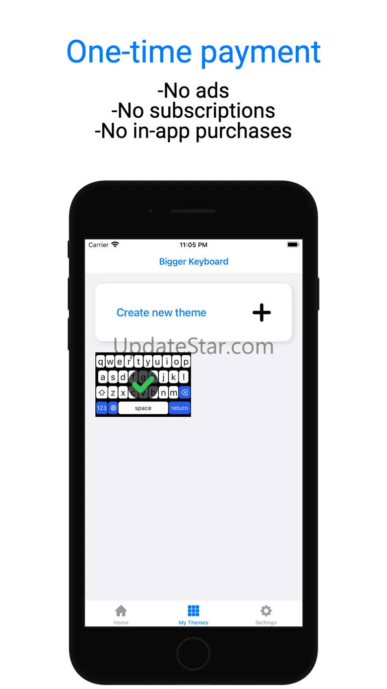 Bigger Keyboard for low vision 1.3