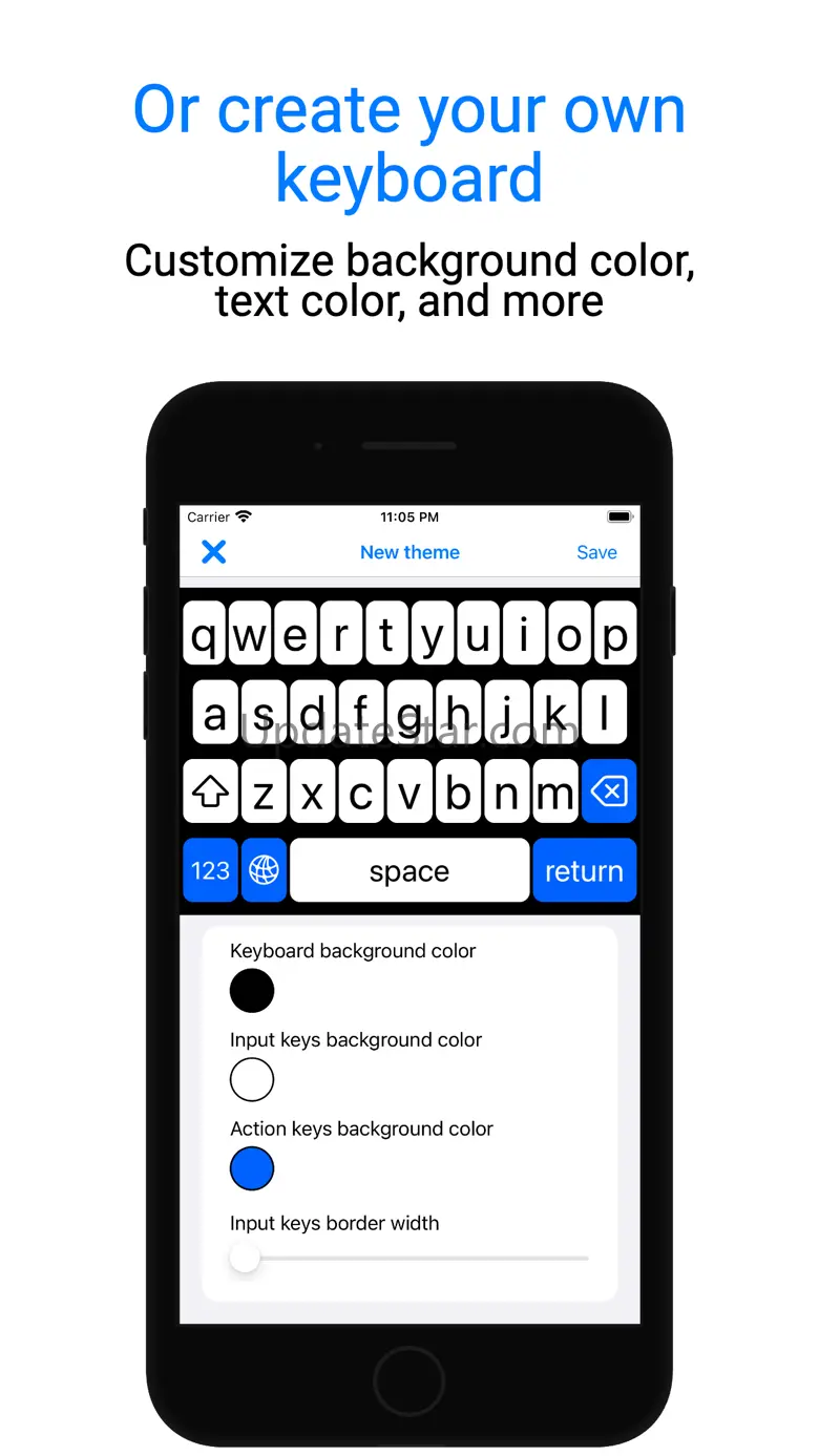 Bigger Keyboard for low vision 1.3