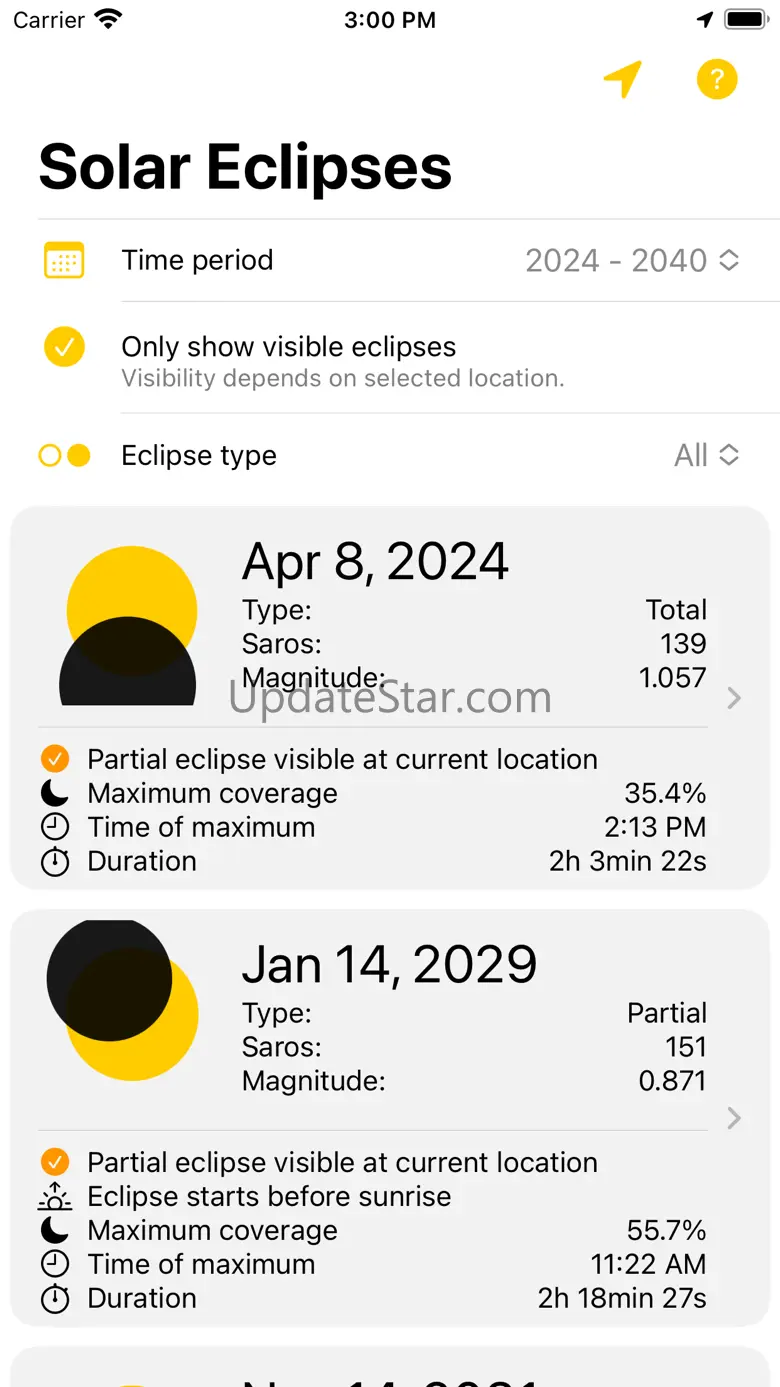 Solar Eclipse Live 2.6