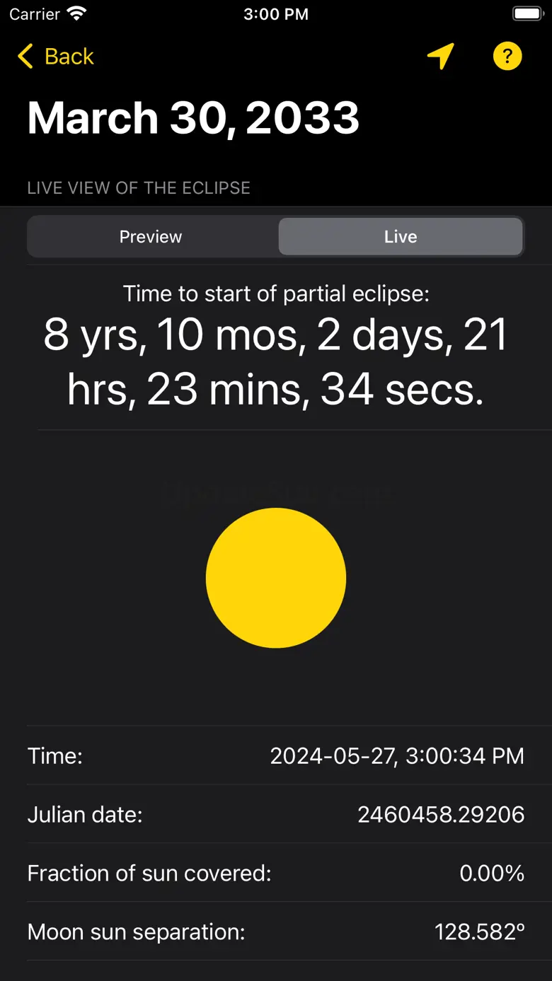 Solar Eclipse Live 2.6