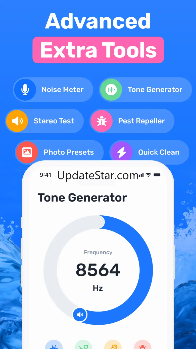 Speaker cleaner. Water eject. 1.0.2