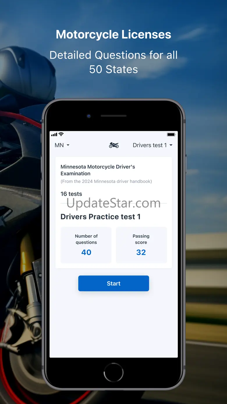 Motorcycle DMV Written Test 1.0.1