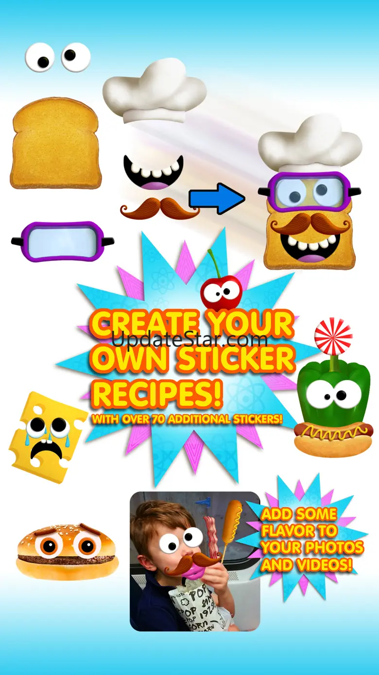 Tiggly Chef Stickers 1.0