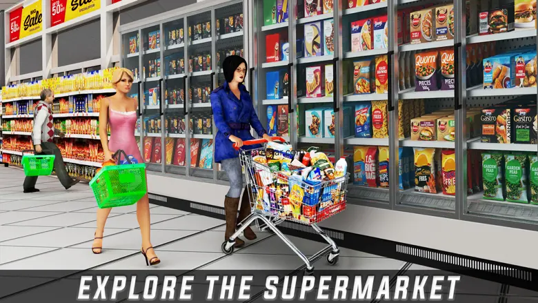 Supermarket 2024-Cashier Games 1.6