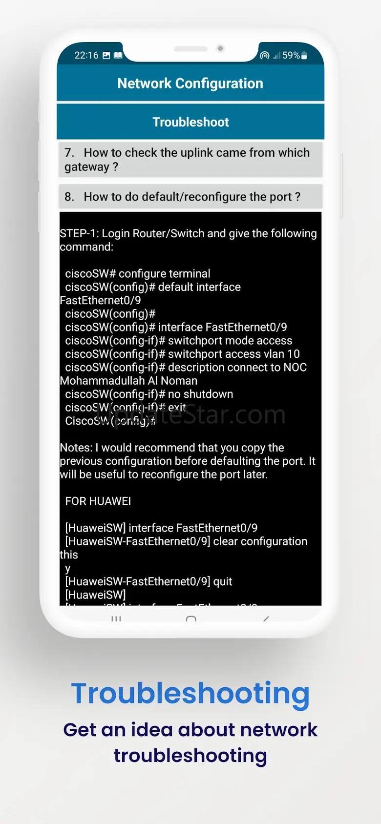 Networking Concepts and Config 2.2.19