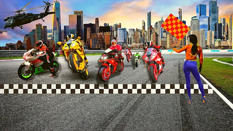 Moto bike driving scooter game 5