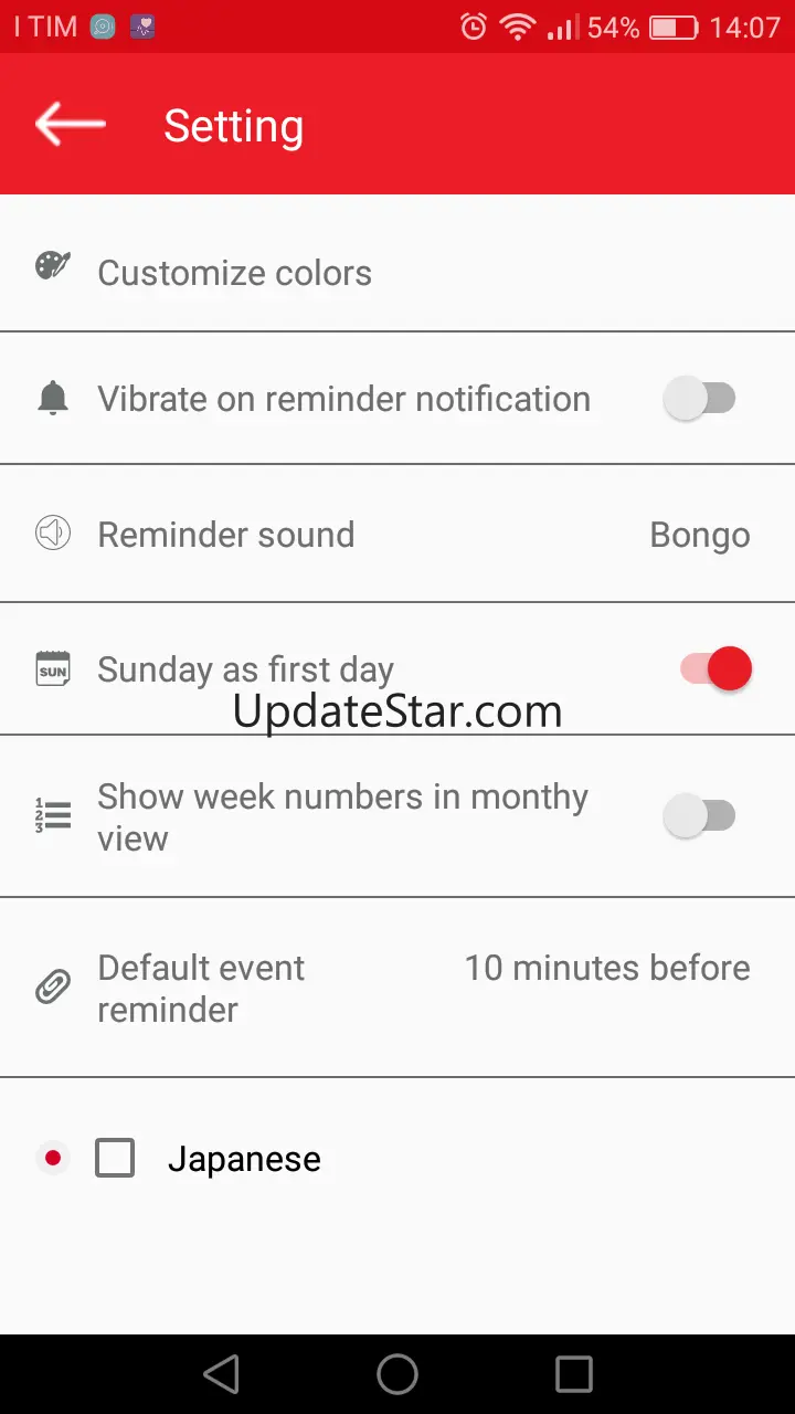 Calendar and block notes 2.1.9