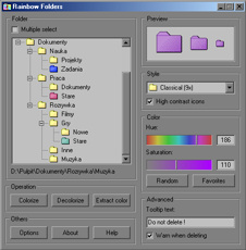 Rainbow Folders 2.5