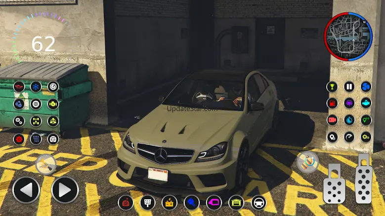 C63 Mercedes AMG: Drift Rider 1.5