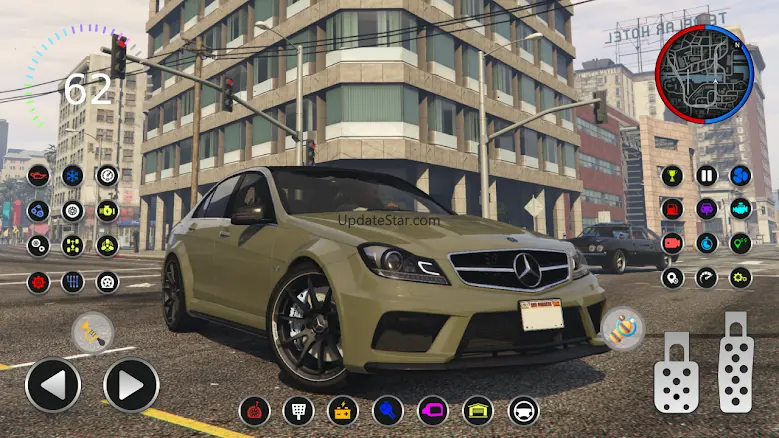 C63 Mercedes AMG: Drift Rider 1.5