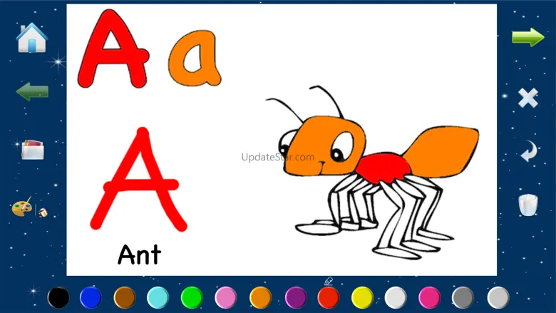 Coloring Book Letters: Animal 5.0