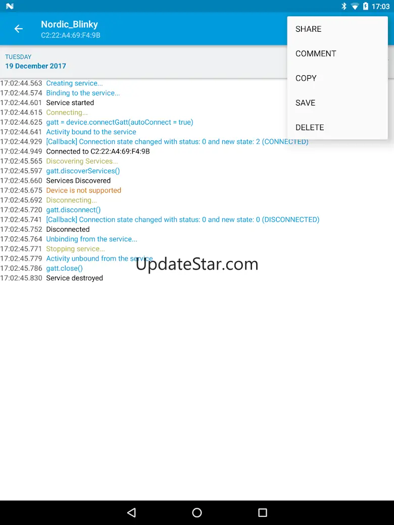 nRF Logger 2.0.0