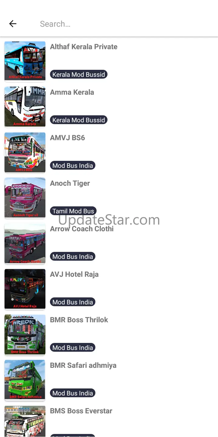 Kerala India Mod Livery Bussid 3.0