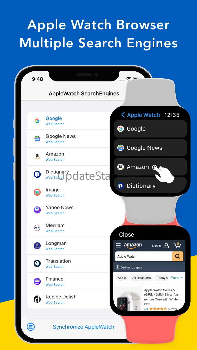 Browser Watch - Wrist Search 3.8