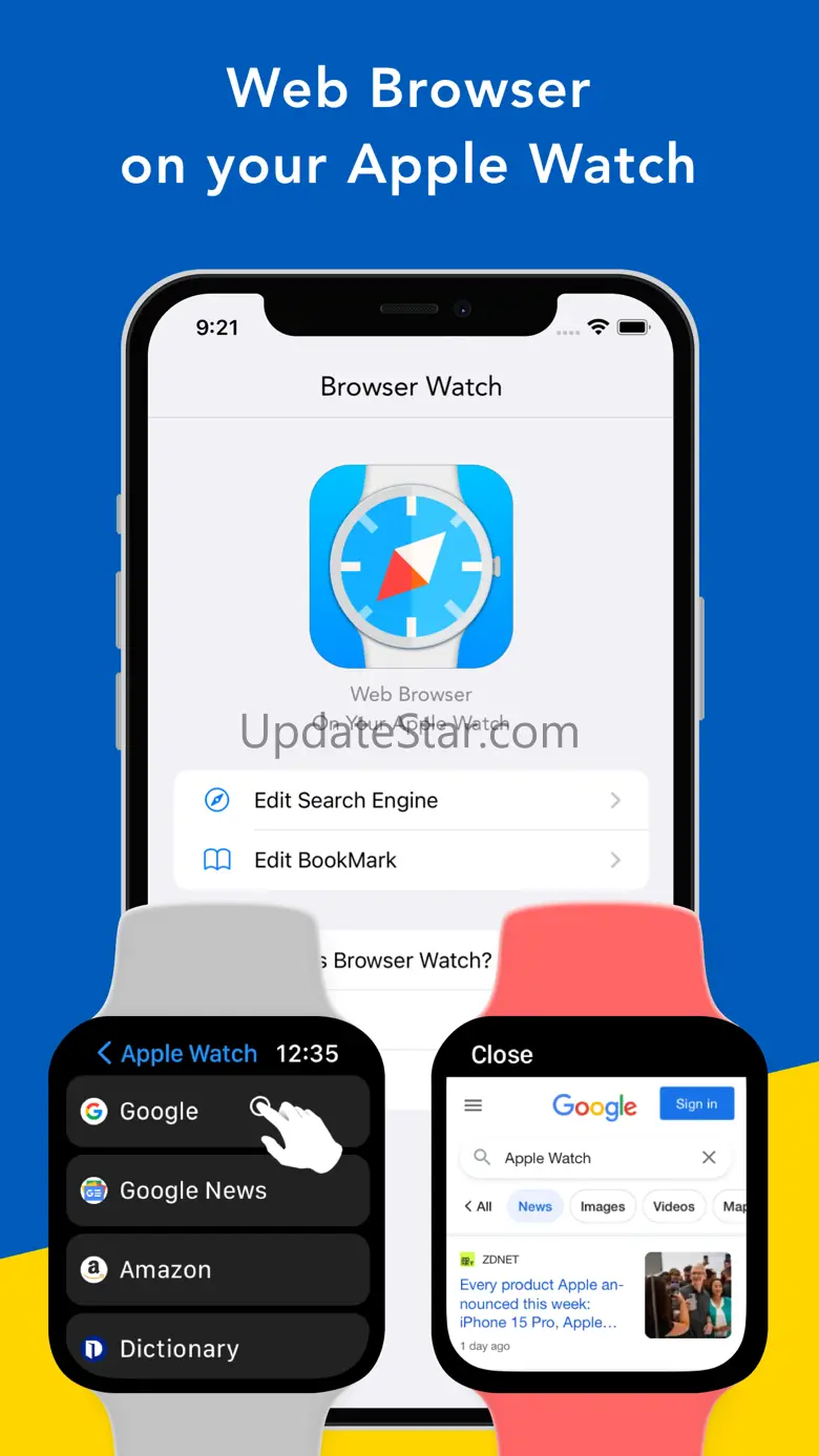Browser Watch - Wrist Search 3.8
