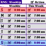 WeekUp Alarm Clock 3.0