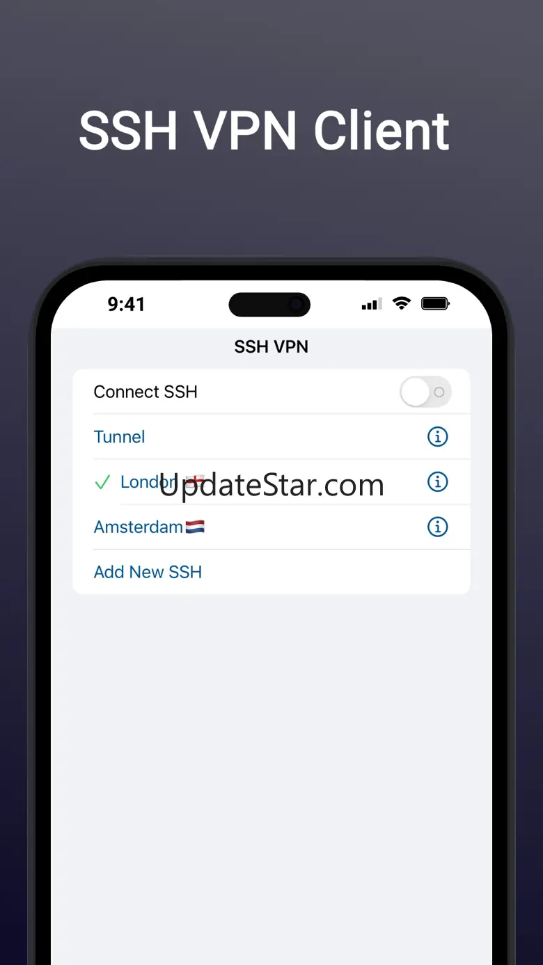 SSH VPN - Client for SSH 1.4