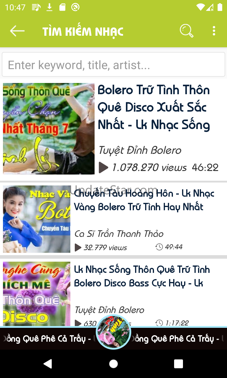 Nhac Tru Tinh - Ca Nhac Bolero