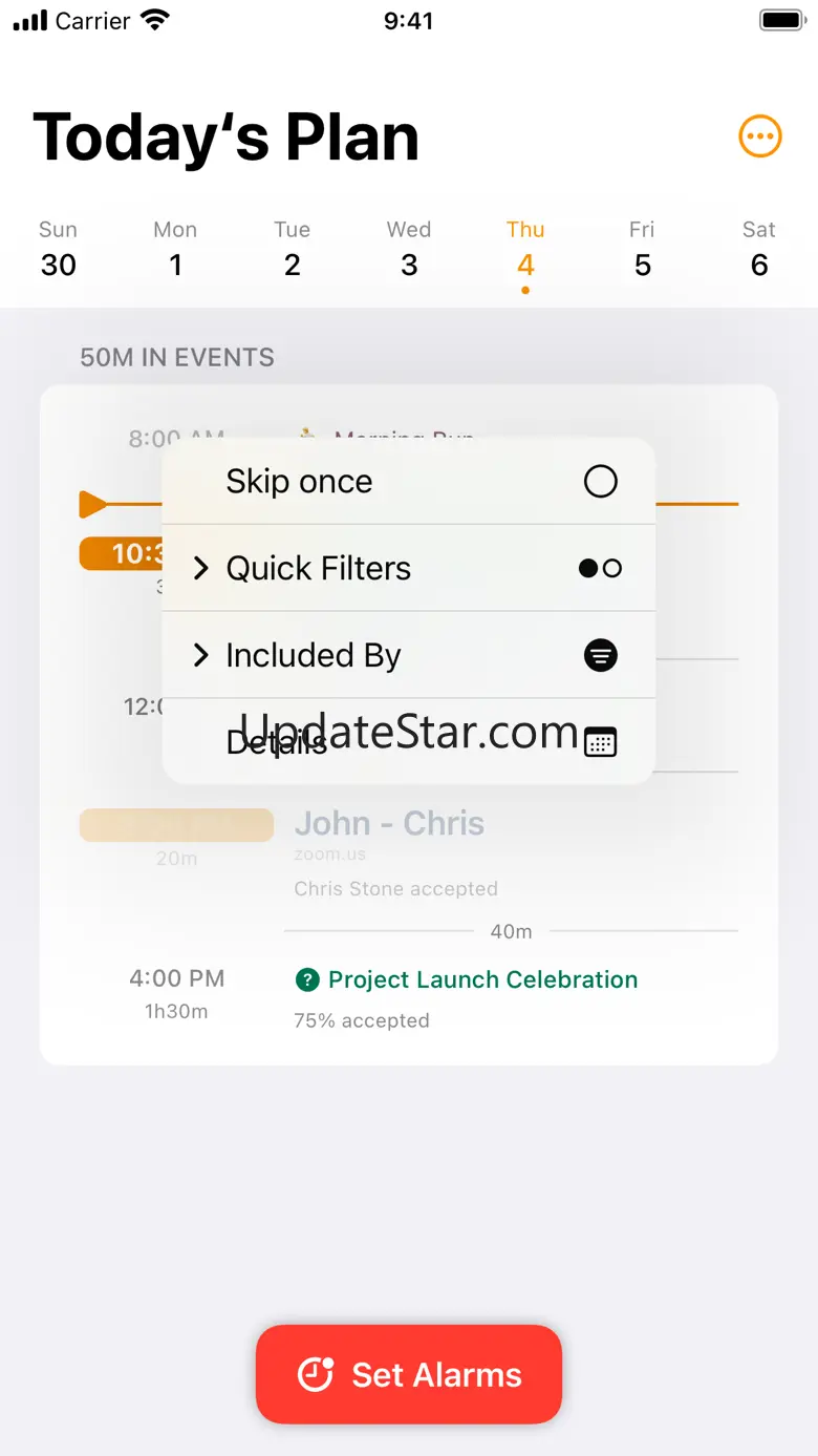 Today Planned 1.8