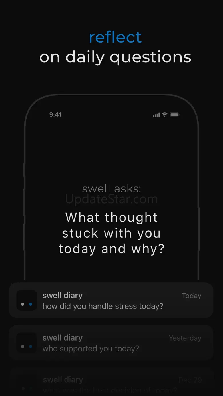 daily self care journal: swell 1.1.9