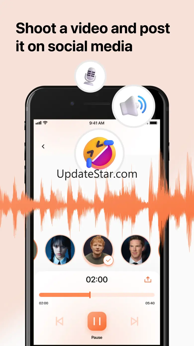 Celebrity Voice Changer: Video 2.2