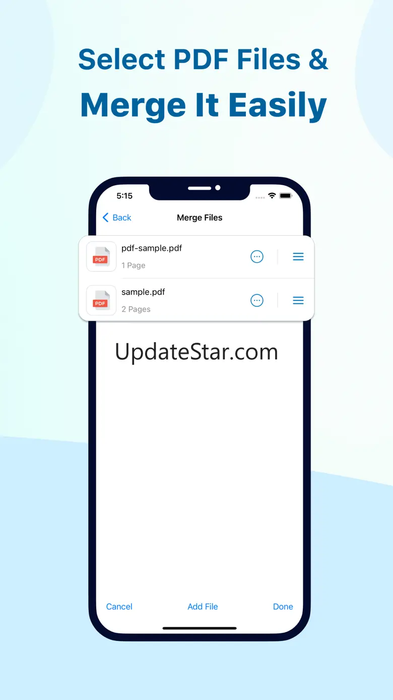 Easily Merge & Spilt PDF File 2.3