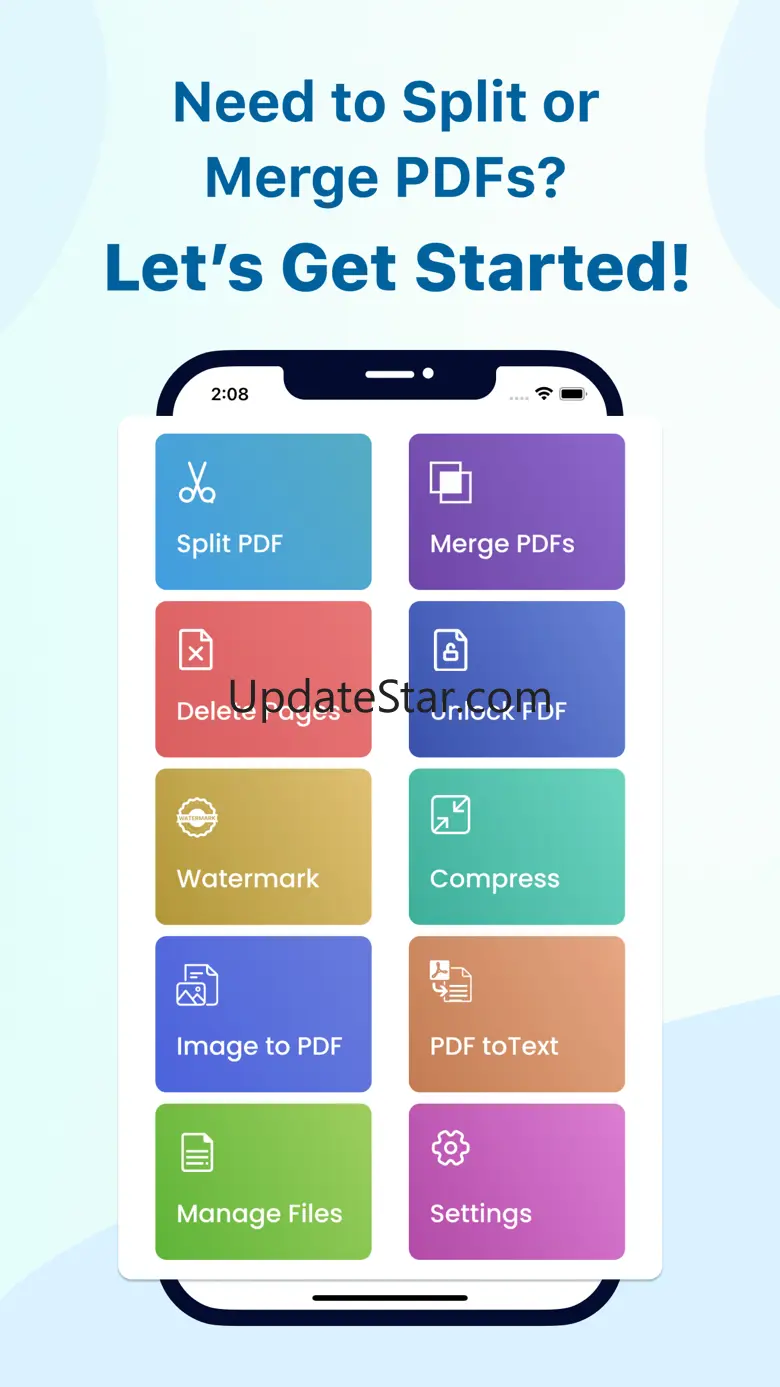 Easily Merge & Spilt PDF File 2.3