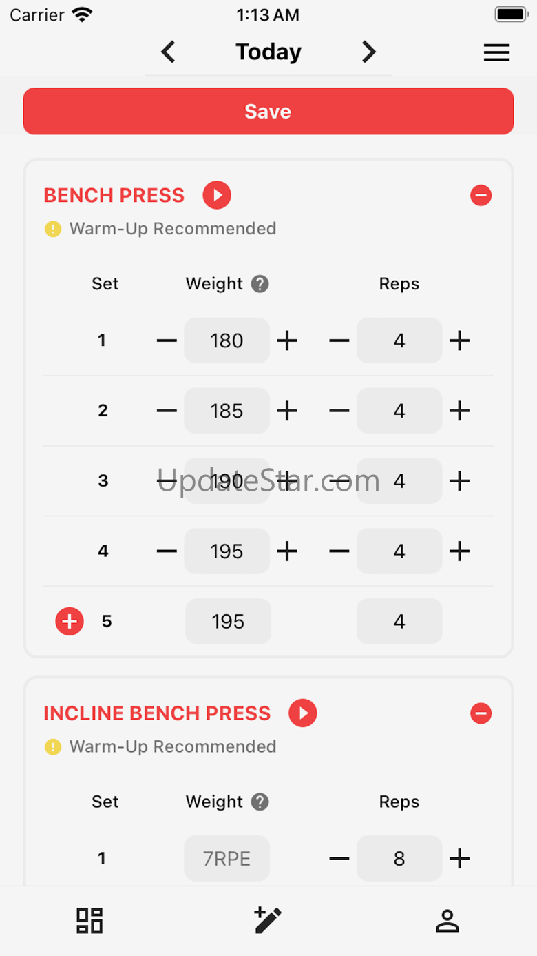 ProGram Workouts 1.3.2